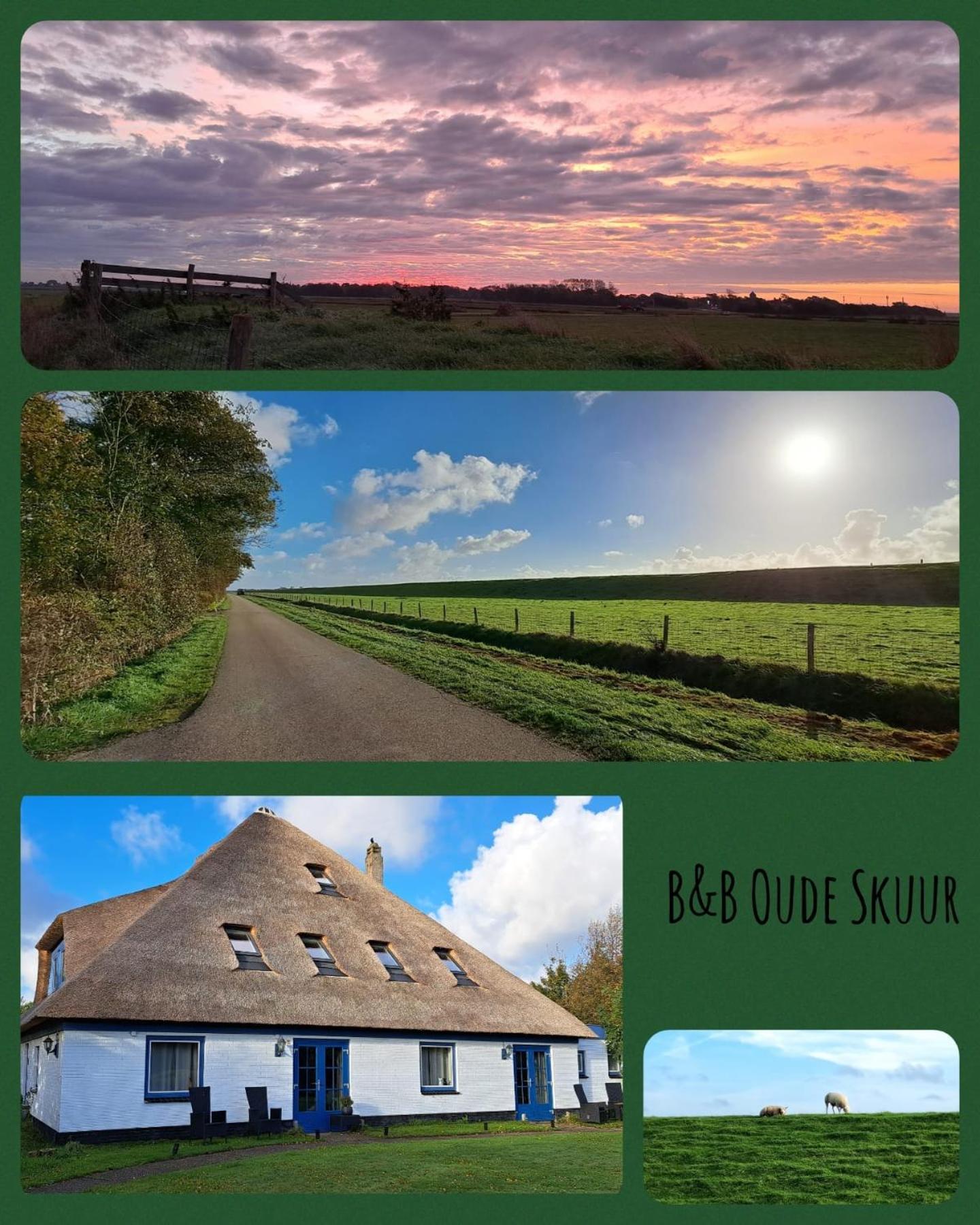 Oosterend  B&B De Oude Skuur Texel المظهر الخارجي الصورة